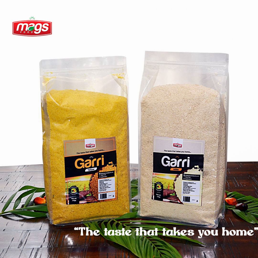 authentic Cameroonian cassava flour in resealable bags, buy online