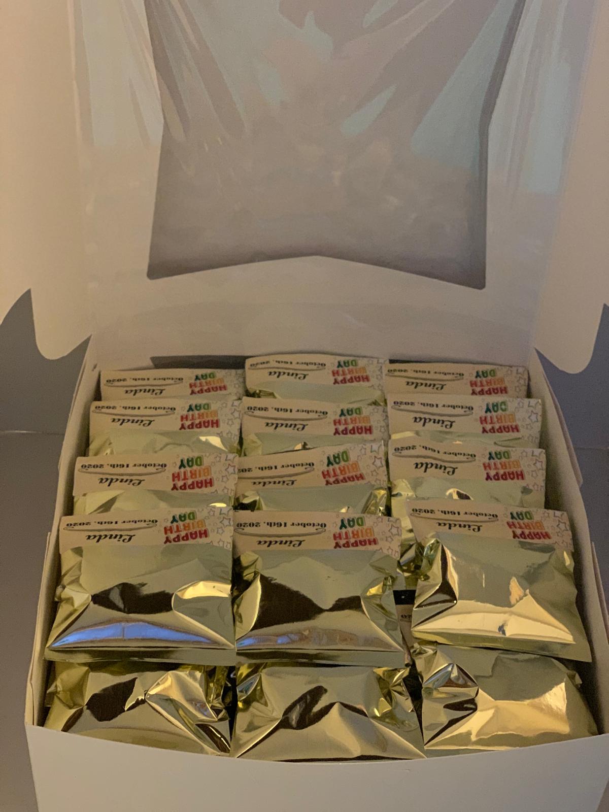 individually wrapped African snack packs, perfect for birthdays and celebrations